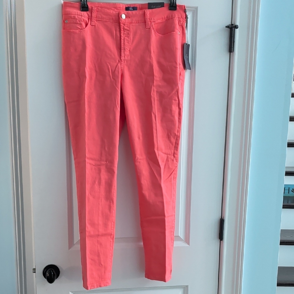 NYDJ Skinny Jeans in Coral